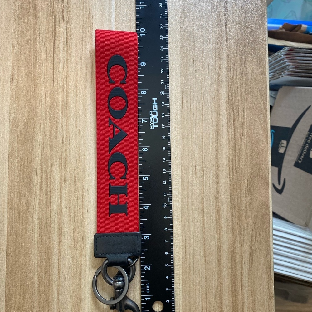 New No Tags Coach Large Loop Key Fob Keychain Can… - image 7